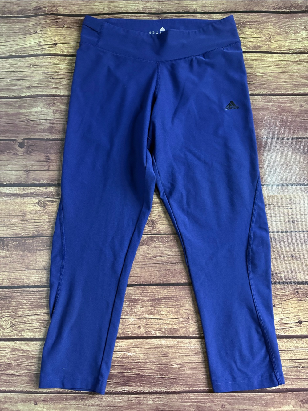 adidas Royal Purple Performance Leggings Size XS
